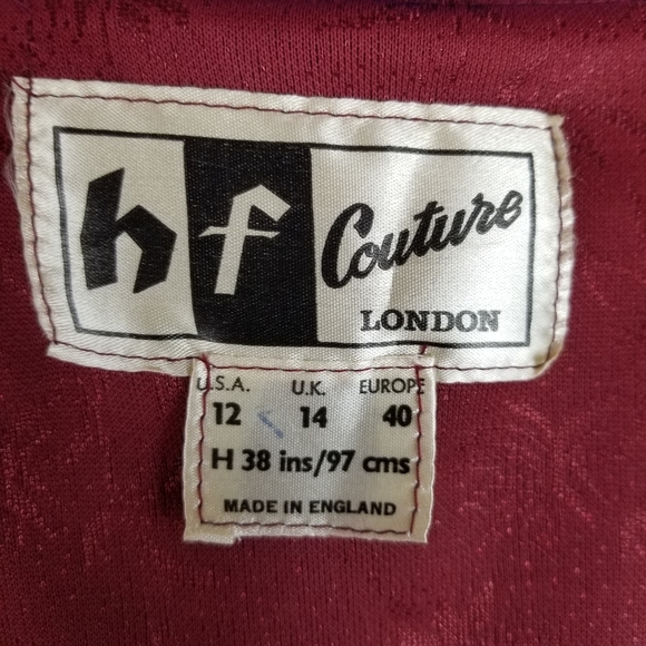 H F Conture Woman Vest Sz 12 London England fry - Picture 6 of 8